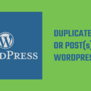 Duplicate page or post in WordPress