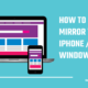 Mirror iphone or ipad on Windows