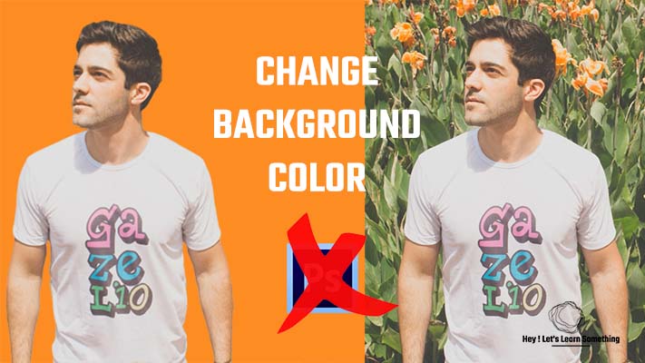 How to change Background of an image - no Photoshop