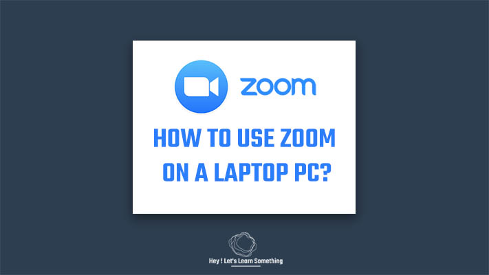 How to use zoom on a laptop PC Join or Schedule a Meeting - Mute or disable Video - 2020