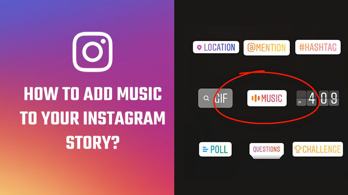 add music to instagram photo desktop