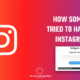 How someone tried to Hack our Instagram password? Protect your account!