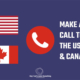 How to make a free call to the USA and Canada