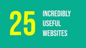 25 incredibly useful websites ( Designer, Website developer, Students, food enthusiast, & everyone)
