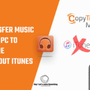 How to transfer music from pc to iPhone without iTunes - Copytrans