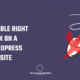 disable right click on wordpress website