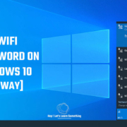 find wifi password on computer windows 10