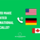 How to make unlimited international free calls?