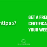 free SSL certificate cloudflare