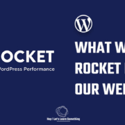 WP Rocket plugin