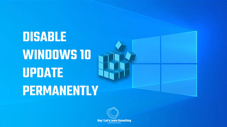 How to disable or stop windows 10 update permanently using registry