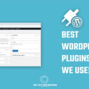 best WordPress plugins