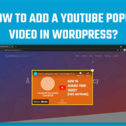 How to add a Youtube Popup in WordPress