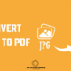 Convert JPG to PDF
