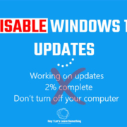 Disable Windows 10 updates permanently