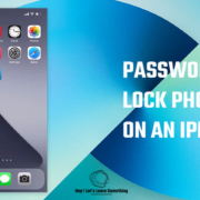 How to password lock photos on an iPhone