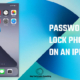 How to password lock photos on an iPhone