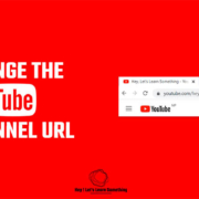 Youtube Custom URL