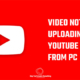 Video not uploaded as YouTube Shorts from PC