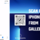 How to scan QR code iPhone from gallery
