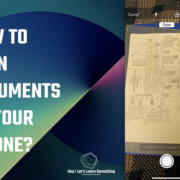 How to scan documents on an iPhone?