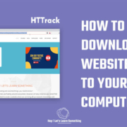 how to download Websites to your Computer