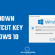Shutdown shortcut with and without using keyboard | Windows 10