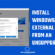 Windows 11 to go - Install Windows 11