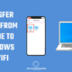 Transfer files from iPhone to Windows via Wi-Fi