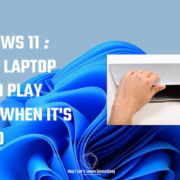 How to keep the laptop on and play music when the lid is closed