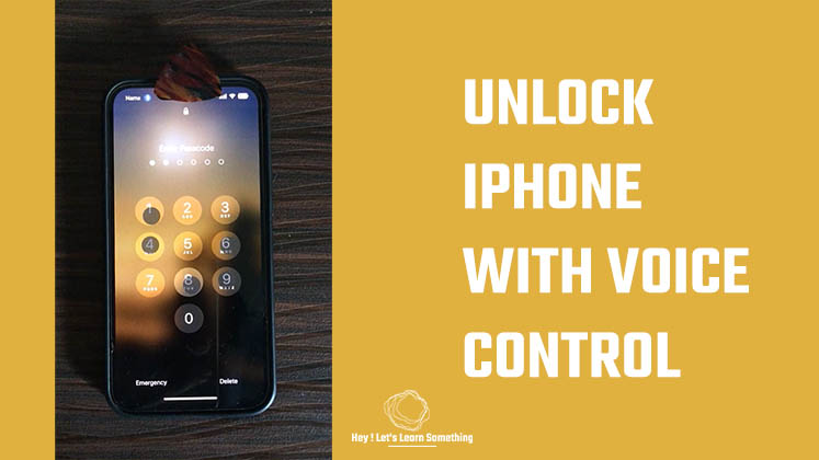 How to unlock iPhone with a Voice Command