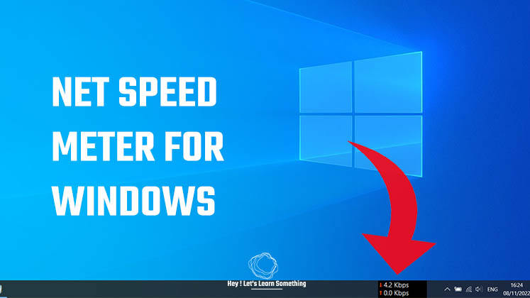 Net Speed Monitor for Windows 10