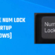 Enable Num lock on Startup WIndows