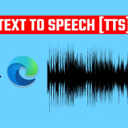 Text to speech Microsoft Edge