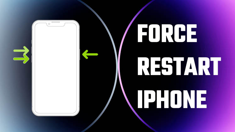 Force restart iPhone