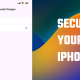 Secure your iPhone