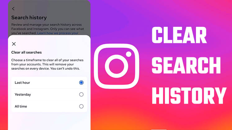 Instagram Search History