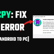 Scrcpy- FIX THIS ERROR