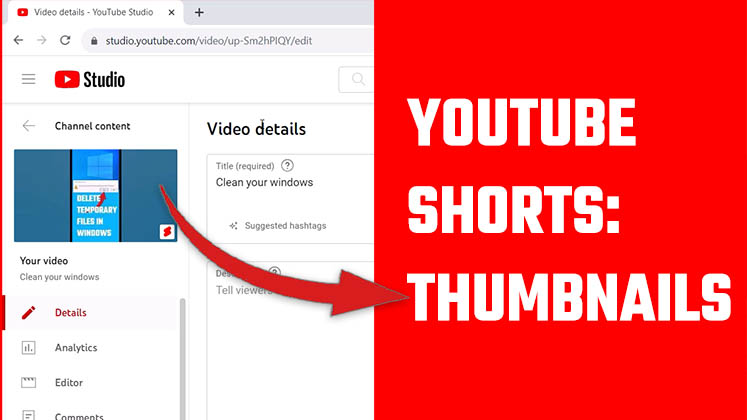 YouTube Shorts Thumbnails