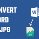 convert Word to Jpg