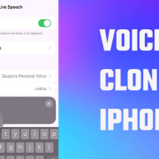 iPhone voice cloning