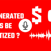 AI-generated voices MONETIZED YouTube