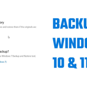 Backup Windows 10 and 11