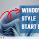 Windows 7 Style Start Menu