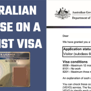 Australian License on a Tourist Visa