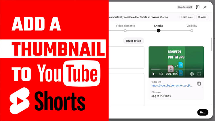 Thumbnail YouTube Shorts