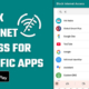 NoNet: Block Internet Access for Specific Apps