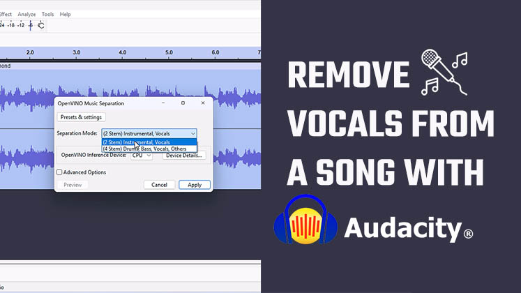Remove Vocals Audacity