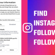 Instagram - How to Download Your information