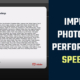 Improve Photoshop Performance